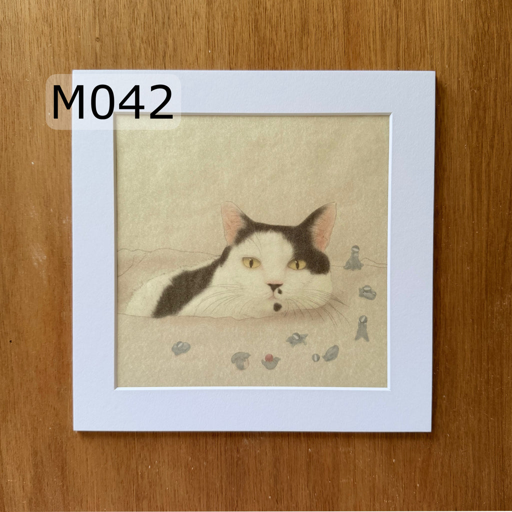 Prints | M042 ver.2 | Surrounded by Yogi Cats