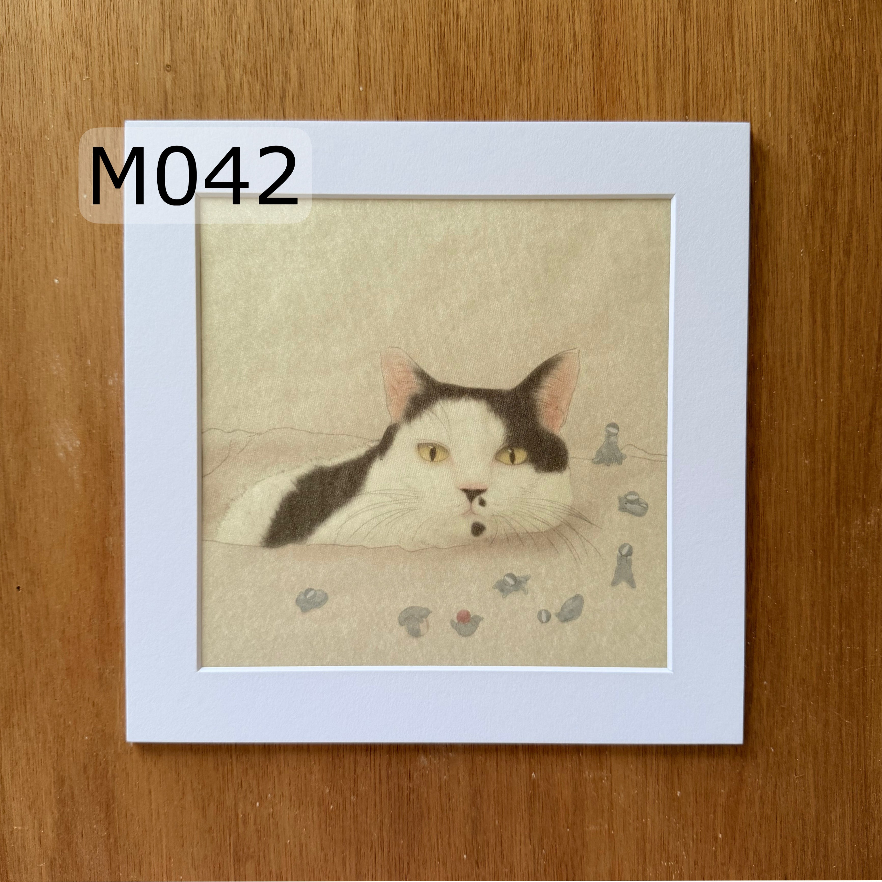 Prints | M042 ver.2 | Surrounded by Yogi Cats