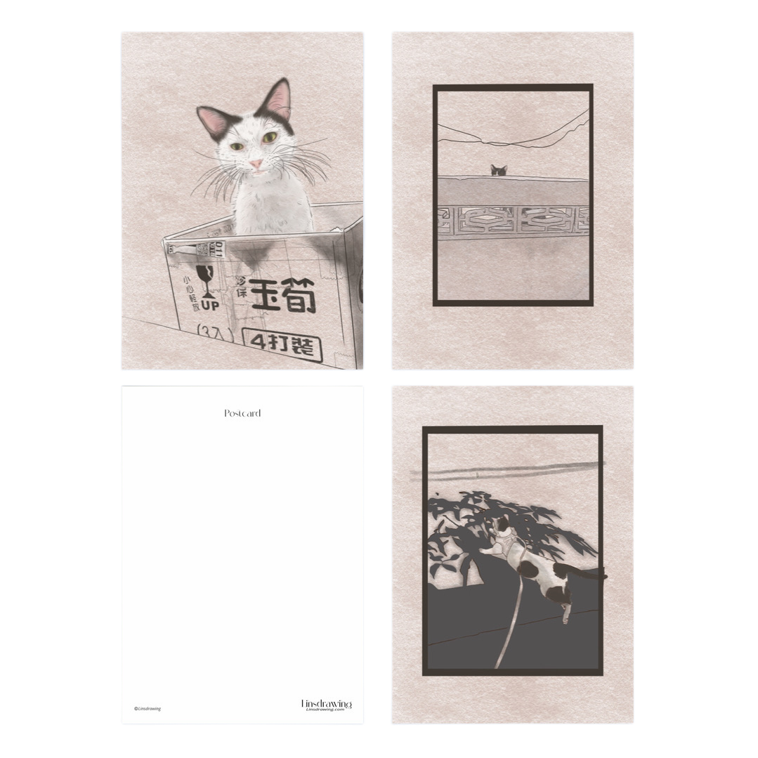 Postcard set 001 | 明信片組合 001