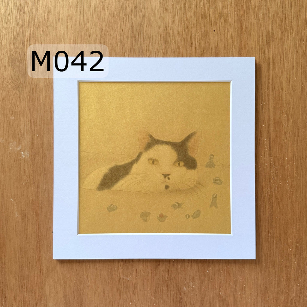 Prints | M042 ver.2 | Surrounded by Yogi Cats